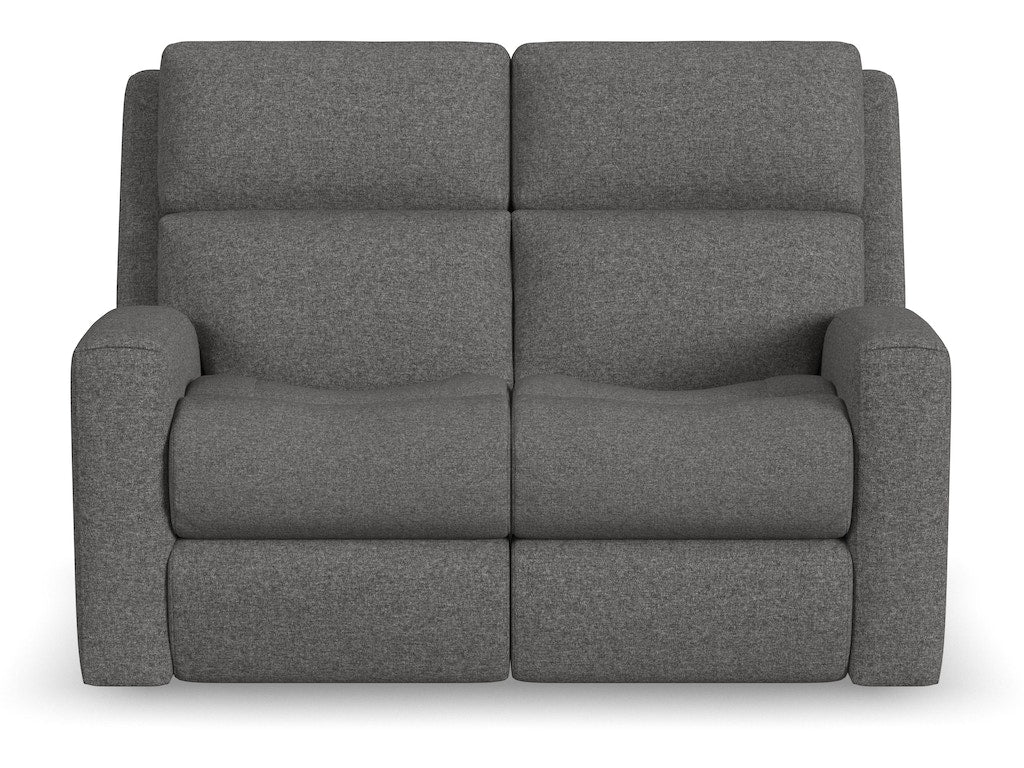 Score Power Reclining Loveseat with Power Headrests and Lumbar