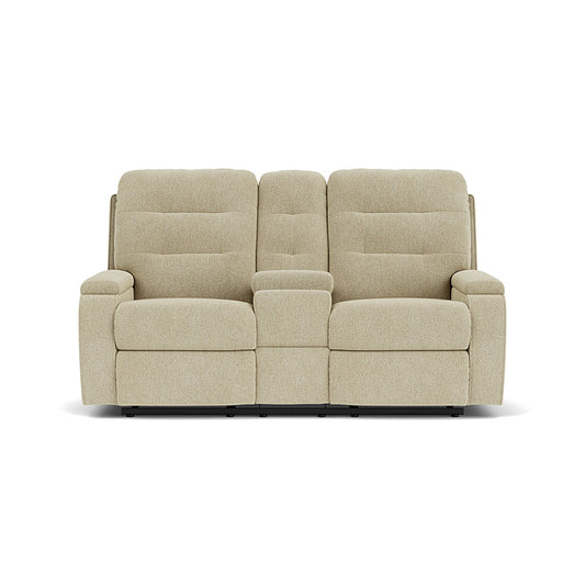 Kerrie Reclining Loveseat with Console