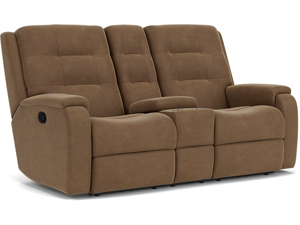 Arlo Reclining Loveseat with Console