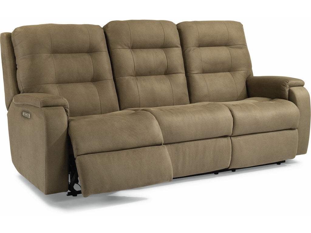 Arlo Power Reclining Sofa with Power Headrests