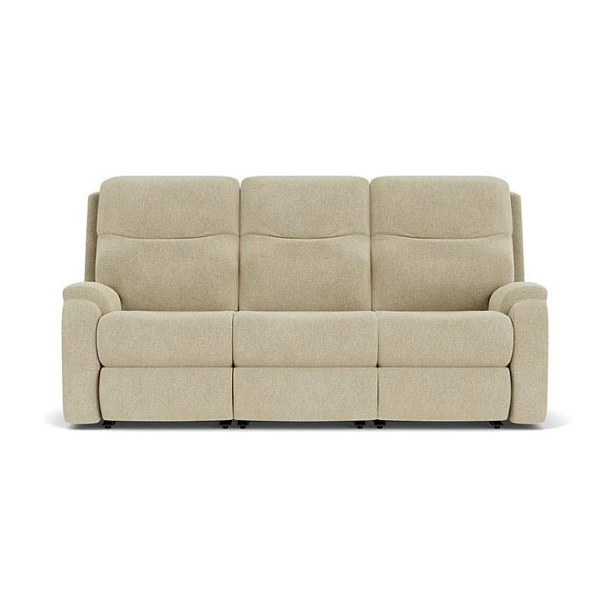 Penn Power Reclining Sofa with Power Headrests and Lumbar