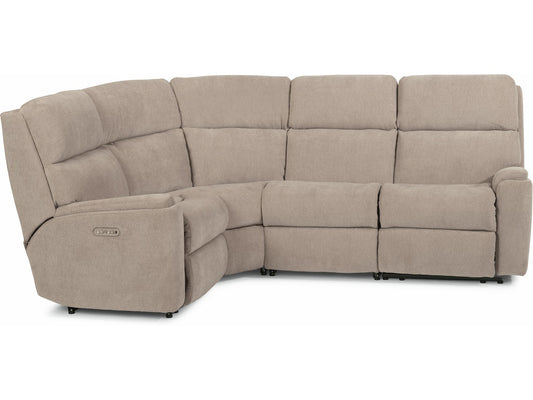 Rio Power Reclining Sectional with Power Headrests