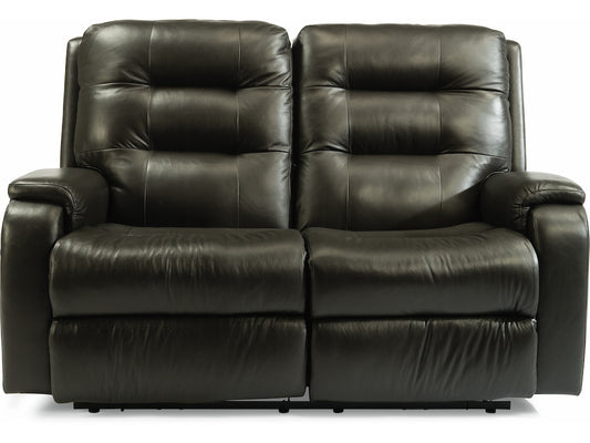 Arlo Power Reclining Loveseat with Power Headrests and Lumbar