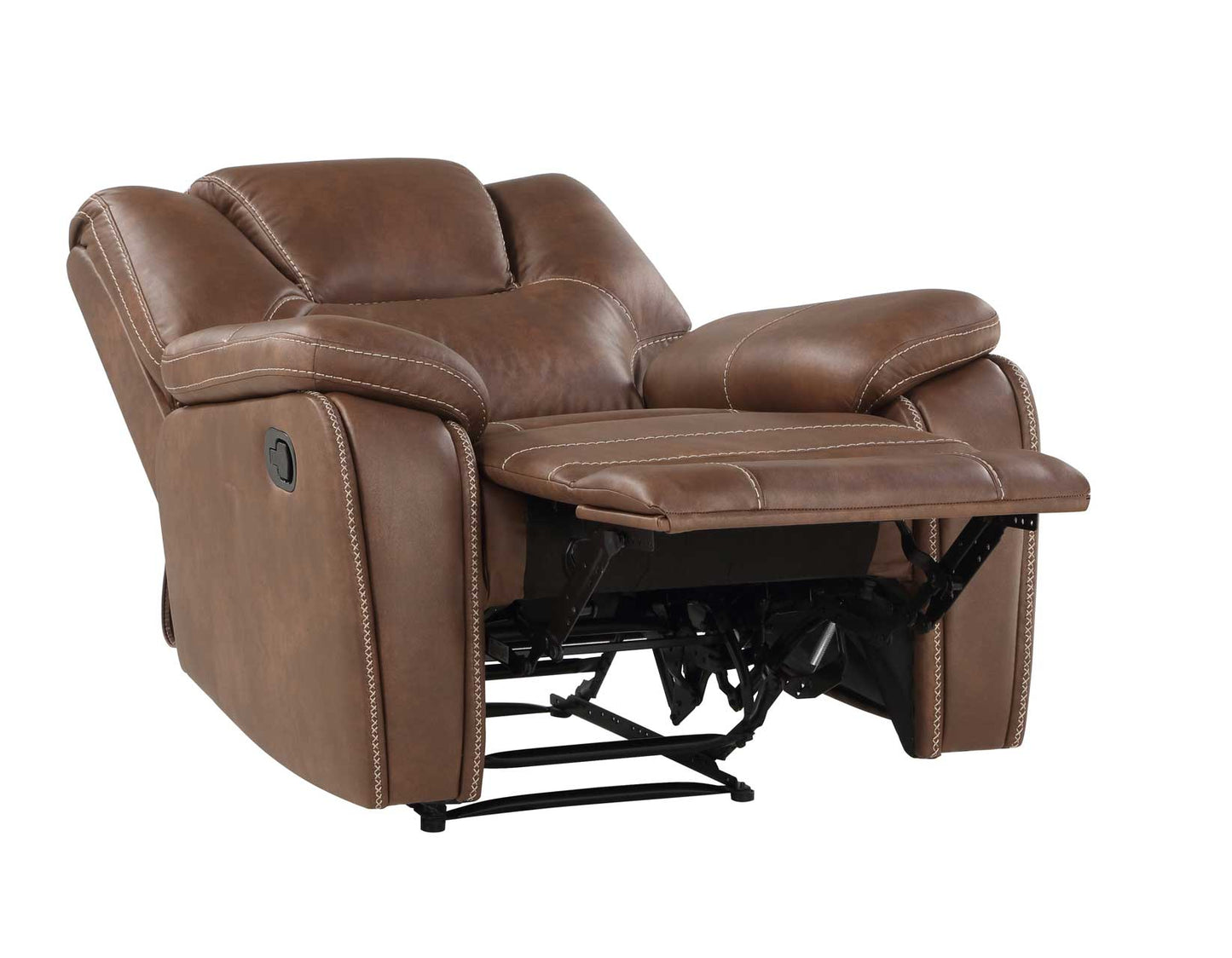 Katrine 3-Piece Manual Motion Set, Brown
(Sofa, Loveseat & Chair)