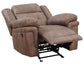 Anastasia Cocoa 3-Piece Manual Reclining Set