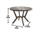 Alamo 45 inch Round Dining Table