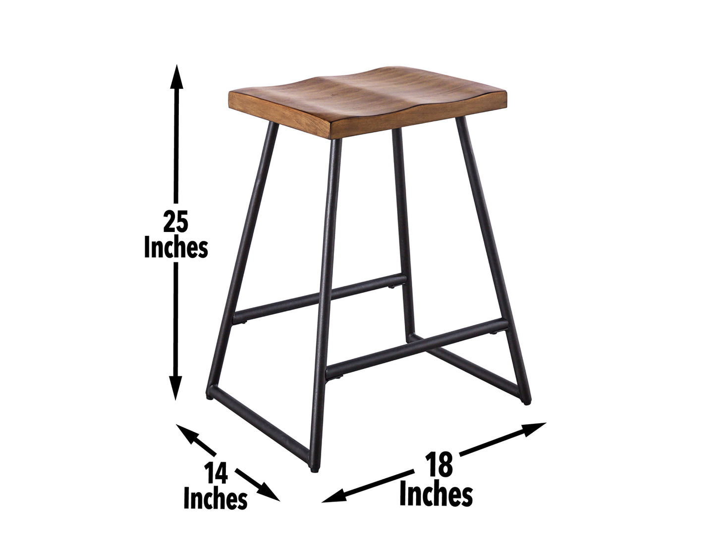 Landon 24″ Backless Counter Stool