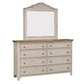 Farmhouse Reimagined - Queen Sleigh Bed, Dresser & Mirror, Chest, Night Stand