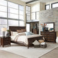 Saddlebrook - King Panel Bed, Dresser & Mirror, Chest, Night Stand