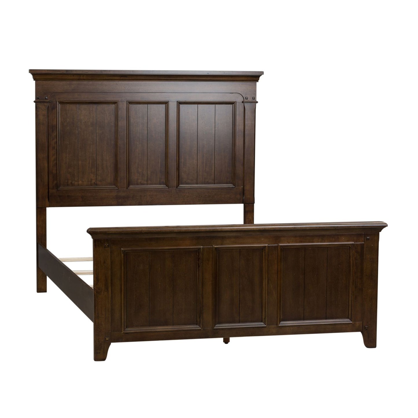 Saddlebrook - King Panel Bed, Dresser & Mirror, Chest, Night Stand