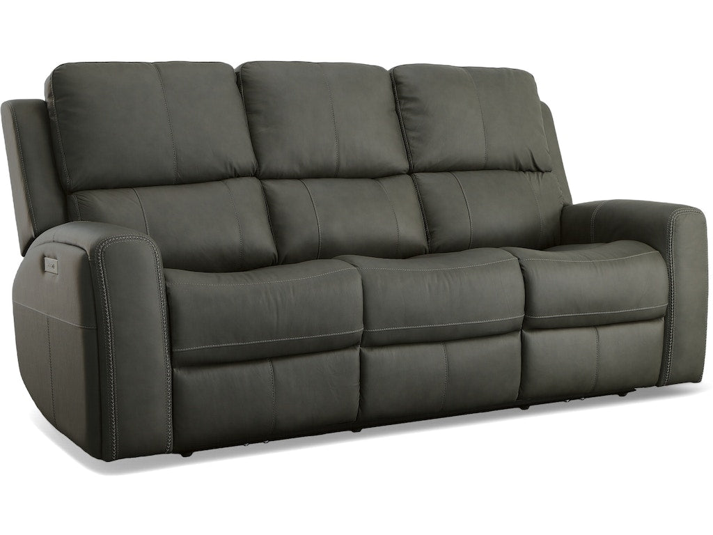 Linden Power Reclining Sofa with Power Headrests and Lumbar