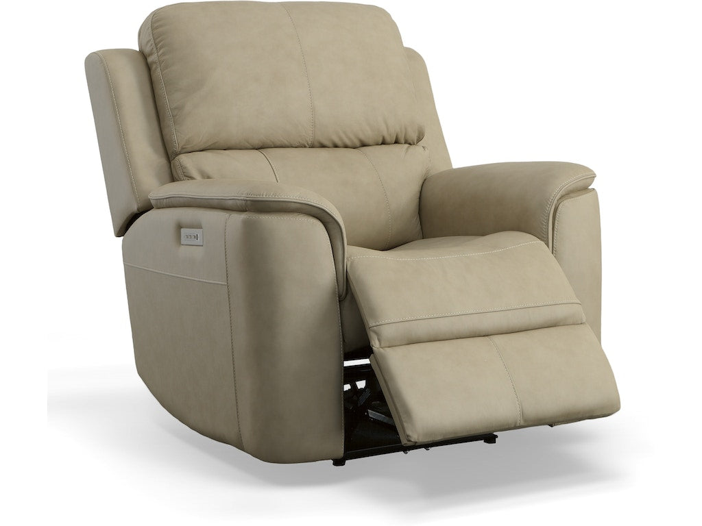 Henry Power Recliner with Power Headrest and Lumbar