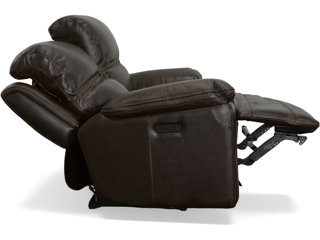 Fenwick Power Reclining Loveseat with Power Headrests