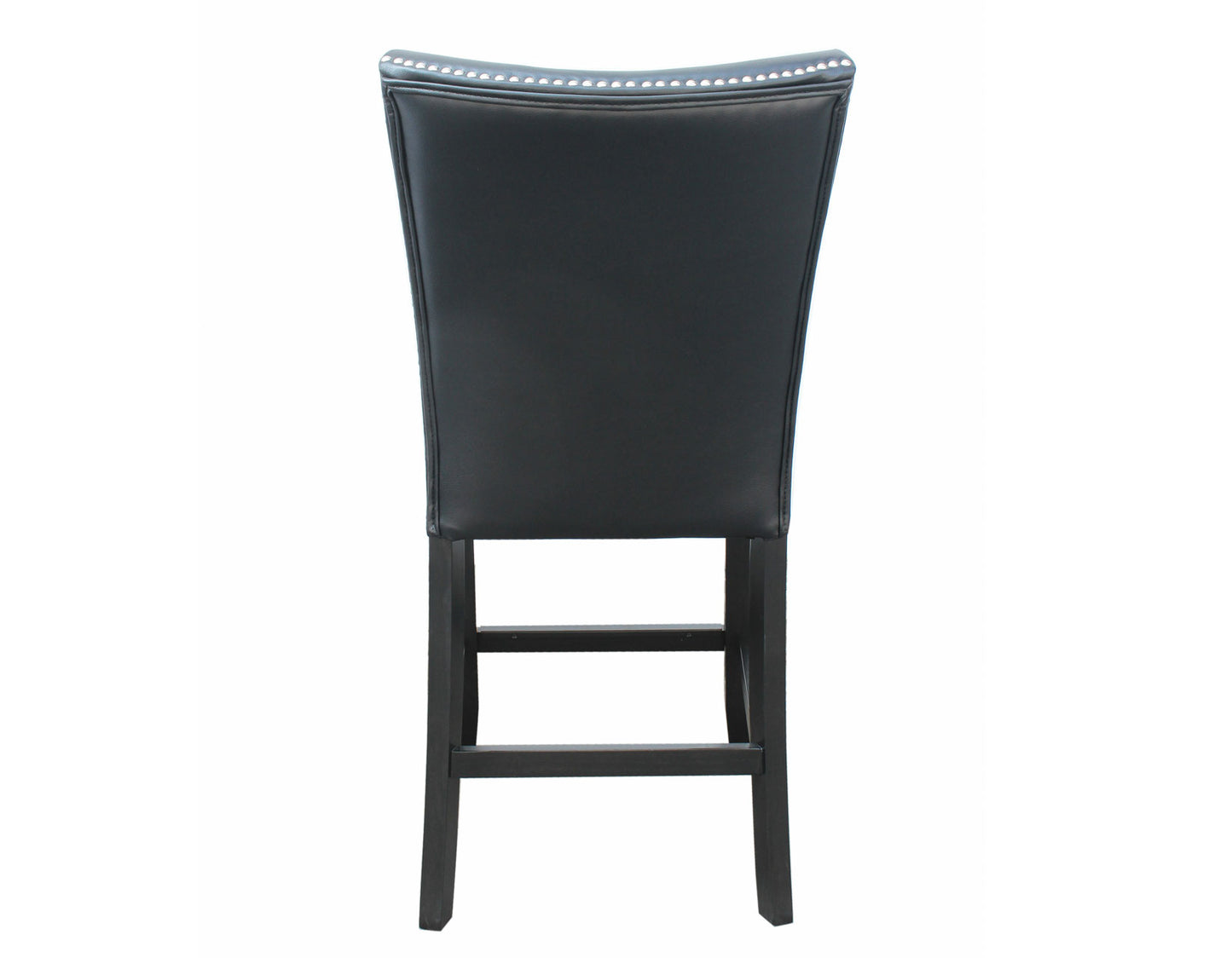 Camila 24″ Counter Stool, Black Leatherette