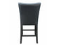 Camila 24″ Counter Stool, Black Leatherette