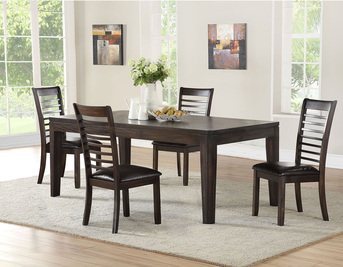 Ally 5 Piece Set
(Table & 4 Side Chairs)