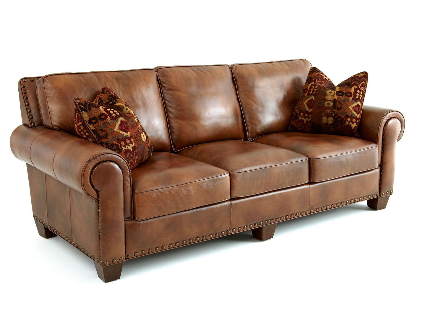 Silverado Leather 4-Piece Set
(Sofa, Loveseat, Chair & Ottoman)