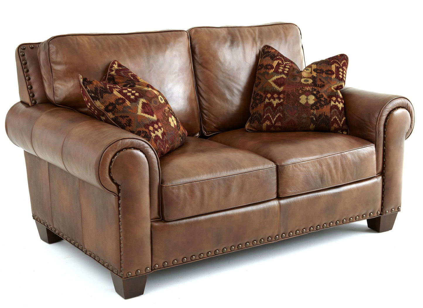 Silverado Leather 4-Piece Set
(Sofa, Loveseat, Chair & Ottoman)