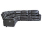 Denver Dual-Power 6-Piece Sectional, Charcoal