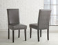 Verano Black PU Side Chair