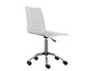 Arthur Adjustable Swivel Chair, Clear