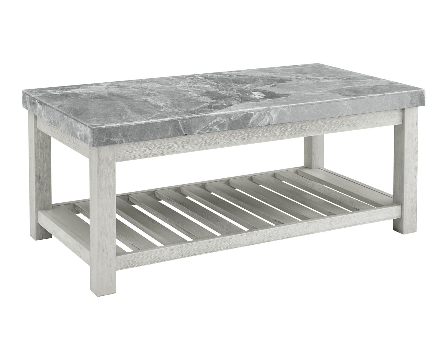 Canova Gray Marble Coffee Table