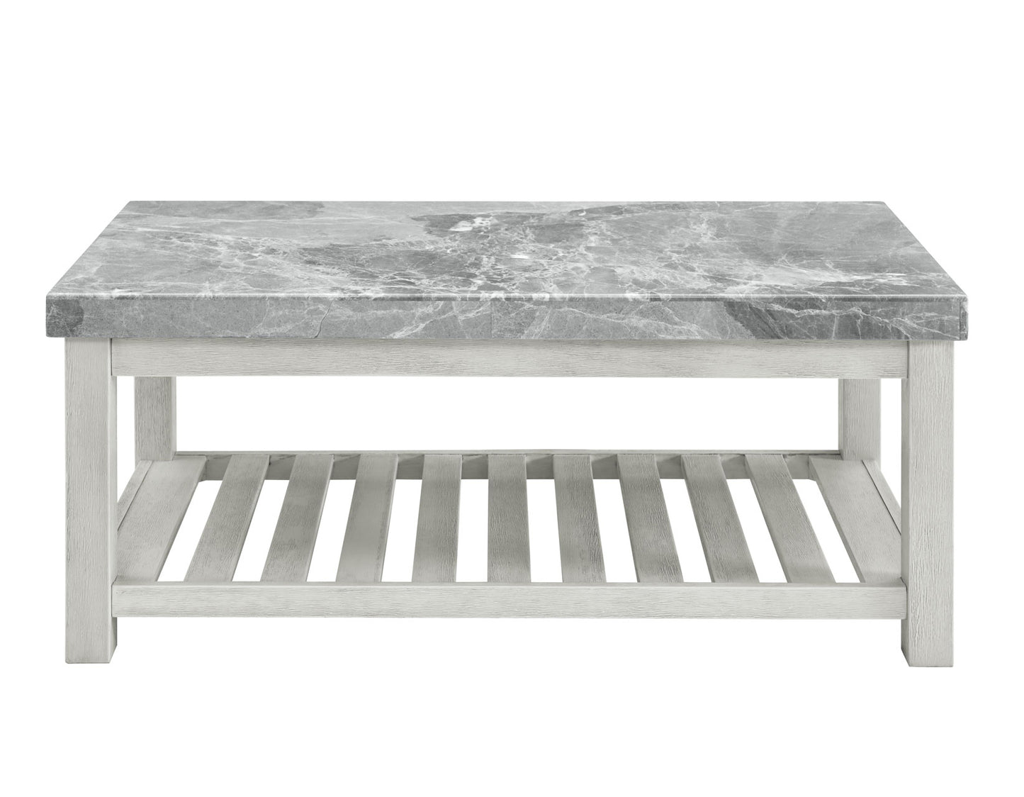 Canova Gray Marble Coffee Table