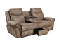 Nashville Manual Reclining Sofa w/Drop-Down Console