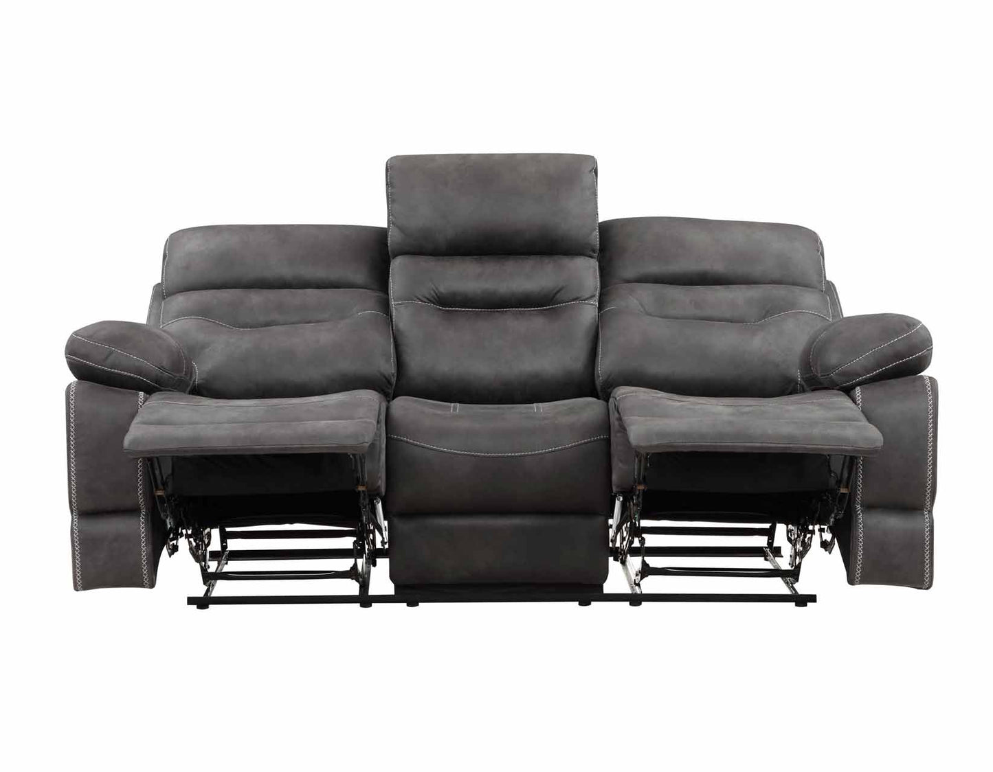 Rudger Manual Reclining Sofa, Gray