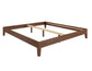 Nix King Platform Bed, Natural