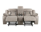 Tyson Reclining Glider Console Loveseat