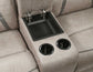 Tyson Reclining Glider Console Loveseat