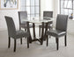 Verano Gray Side Chairs