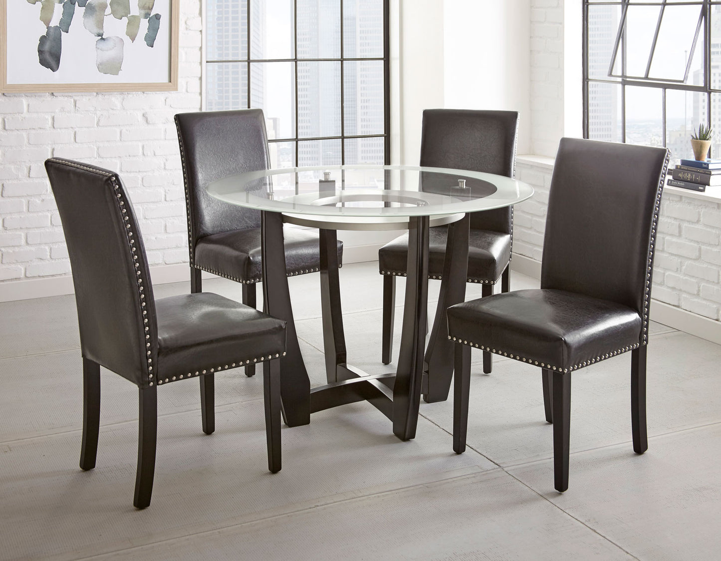 Verano Gray Side Chairs