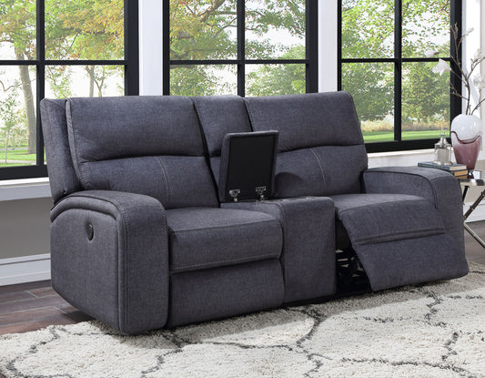 Lovell Power Console Loveseat