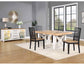 Magnolia 7-Piece 72-108-inch Dining Set
(Table & 6 Side Chairs)